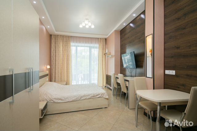 

Квартира-студия, 40 м², 2 кровати