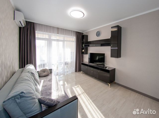 

1-к. квартира, 52,5 м², 2 кровати