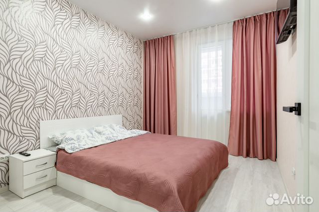 

1-к. квартира, 34 м², 2 кровати