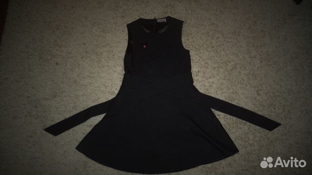 Школьное платье и блузка