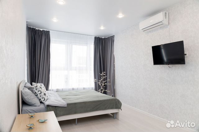 

1-к. квартира, 42 м², 2 кровати