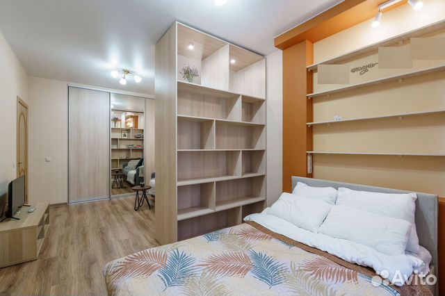 

1-к. квартира, 40 м², 2 кровати