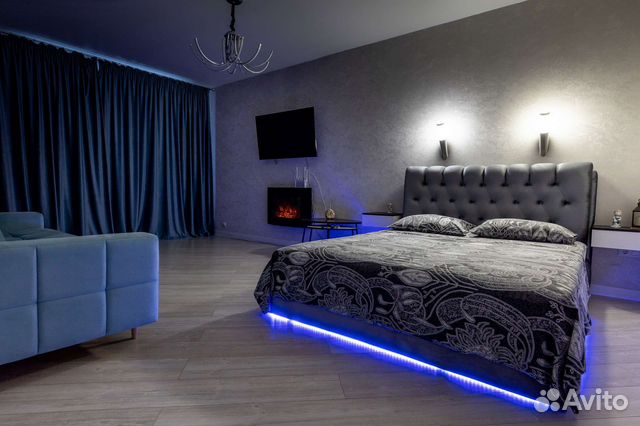 

1-к. квартира, 45 м², 2 кровати