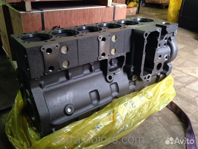 Блок цилиндров Cummins ISLe QSL9