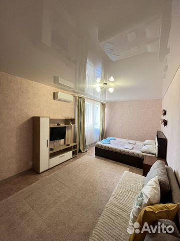 

1-к. квартира, 39 м², 2 кровати