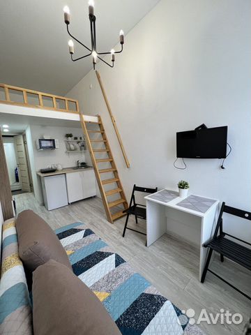 

Квартира-студия, 16 м², 2 кровати
