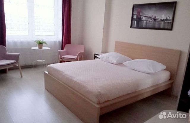 

1-к. квартира, 47 м², 2 кровати