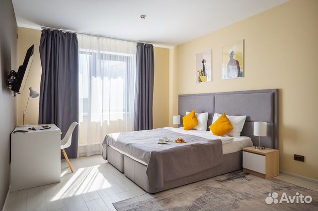 

2-к. квартира, 48 м², 2 кровати