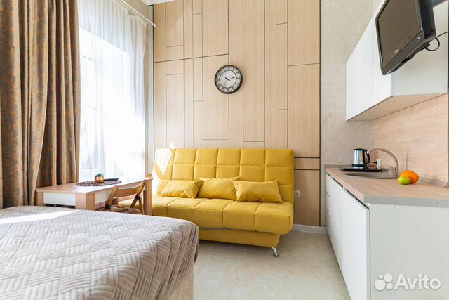 

Квартира-студия, 20 м², 2 кровати