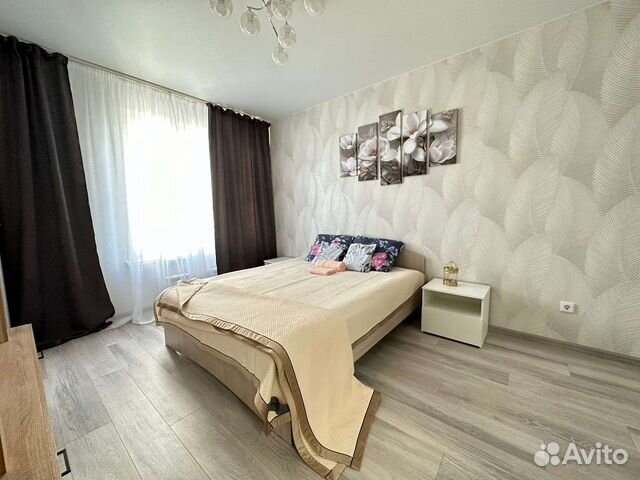

1-к. квартира, 39 м², 2 кровати