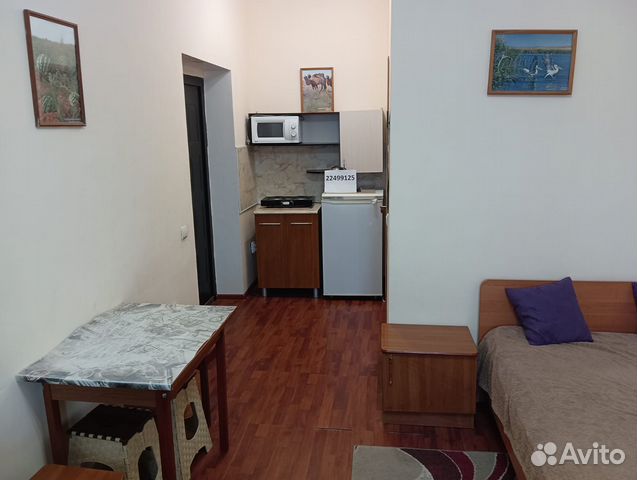

Квартира-студия, 22 м², 2 кровати
