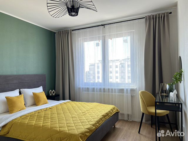 

1-к. квартира, 37 м², 1 кровать