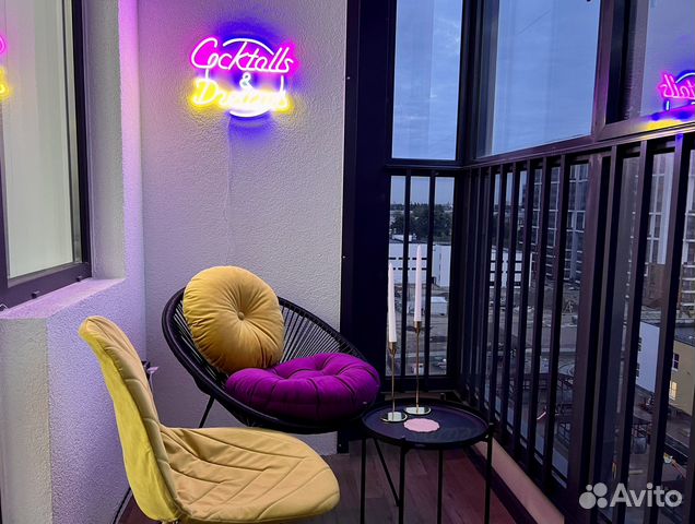 

1-к. квартира, 40 м², 2 кровати