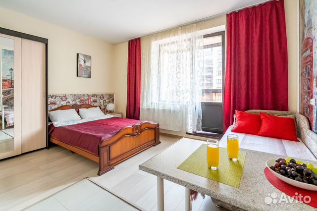 

1-к. квартира, 26 м², 2 кровати