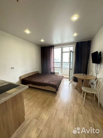 

Квартира-студия, 25 м², 1 кровать
