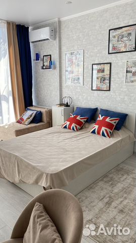 

Квартира-студия, 25 м², 2 кровати
