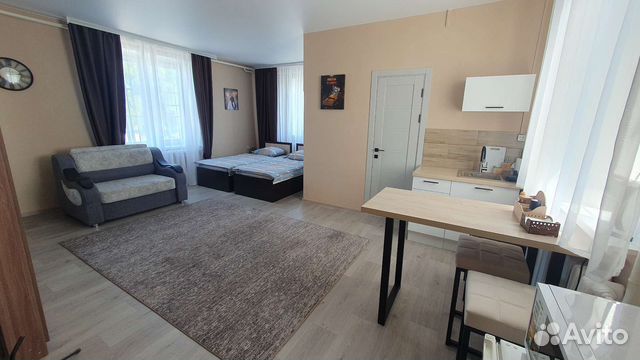 

Квартира-студия, 30 м², 3 кровати