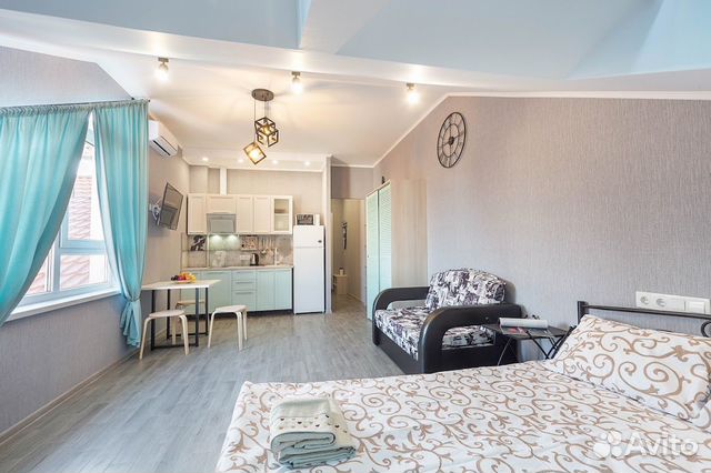 

Квартира-студия, 36 м², 2 кровати