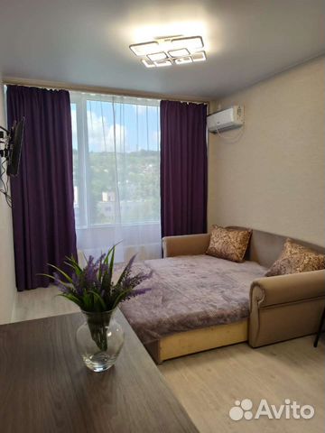

Квартира-студия, 25 м², 1 кровать