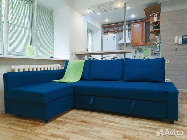 

1-к. квартира, 46 м², 3 кровати