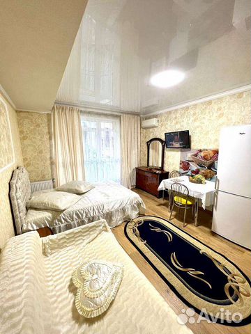 

Квартира-студия, 23 м², 2 кровати