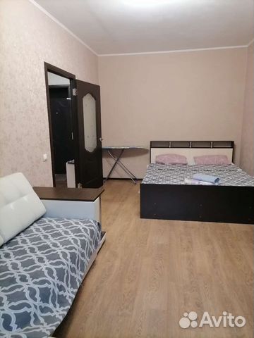 

1-к. квартира, 42 м², 3 кровати