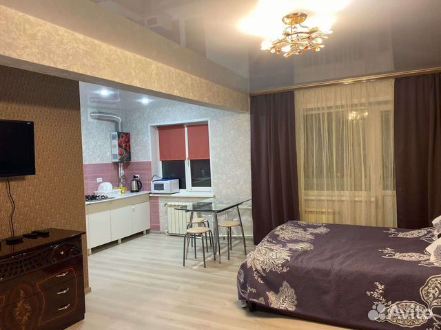

Квартира-студия, 35 м², 2 кровати