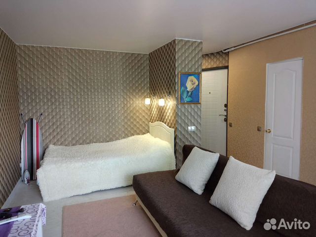 

Квартира-студия, 29 м², 2 кровати