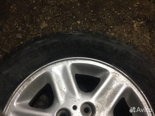 Колесо с резиной 205/65 R15 зима на Freelander 1 Колесо с резиной 205/65 R15 зима на Freelander 1