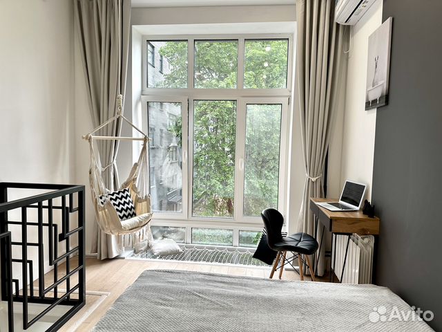 

Квартира-студия, 24 м², 2 кровати
