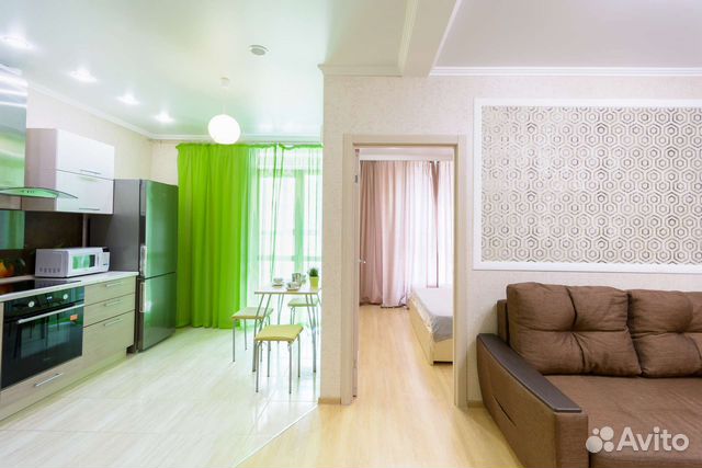 

1-к. квартира, 49 м², 2 кровати