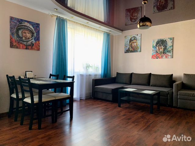 

1-к. квартира, 53 м², 4 кровати