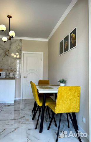 

1-к. квартира, 54 м², 2 кровати