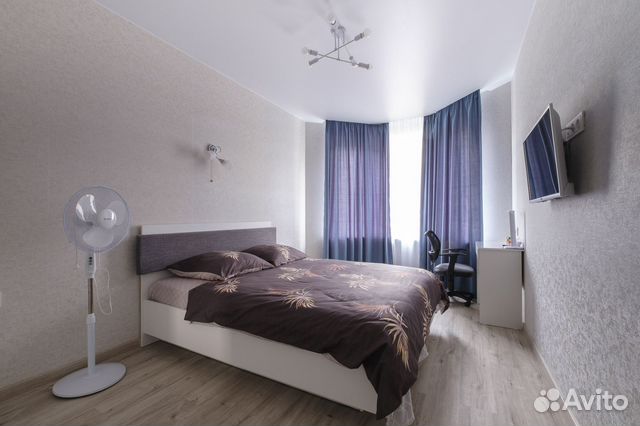 

1-к. квартира, 38 м², 2 кровати