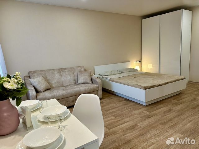 

1-к. квартира, 32 м², 2 кровати
