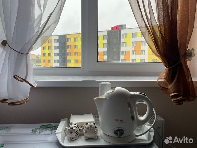 

1-к. квартира, 38 м², 2 кровати