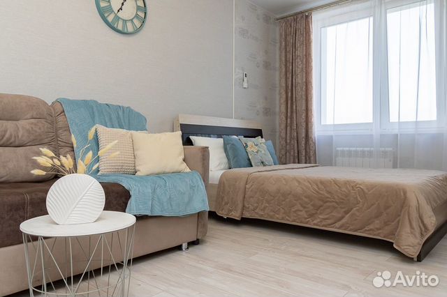 

1-к. квартира, 41 м², 2 кровати
