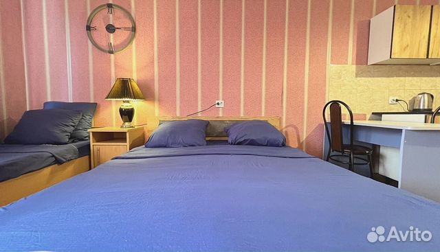

Квартира-студия, 28 м², 2 кровати