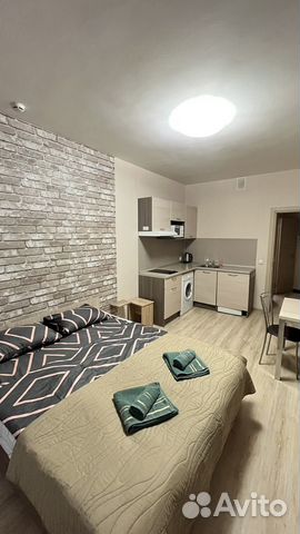 

Квартира-студия, 30 м², 1 кровать