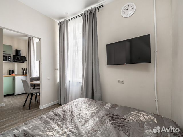 

Квартира-студия, 15 м², 1 кровать