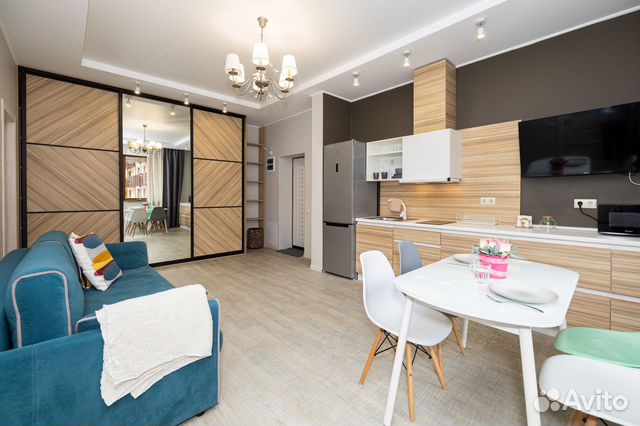 

1-к. квартира, 53 м², 3 кровати