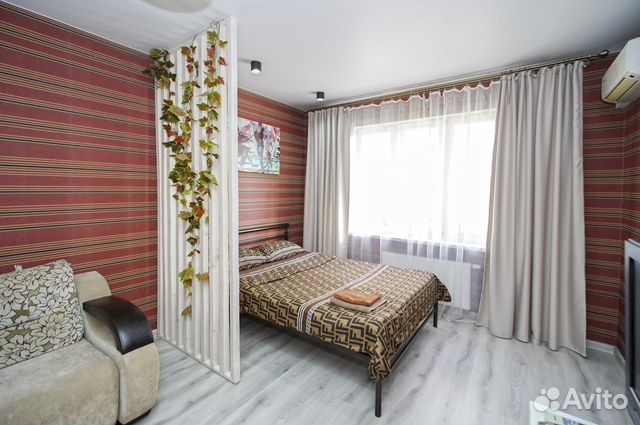 

1-к. квартира, 43 м², 2 кровати