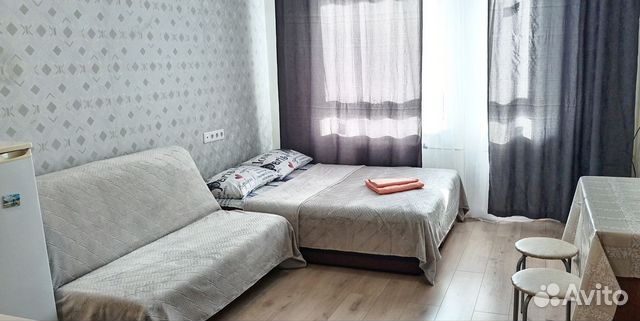 

Квартира-студия, 24 м², 2 кровати