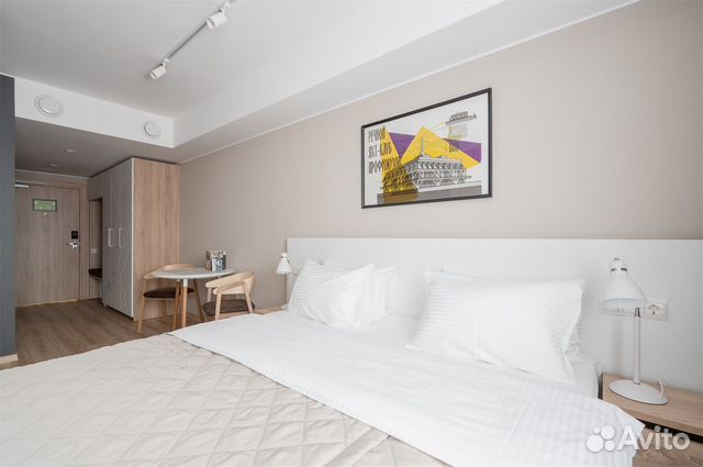 

Квартира-студия, 24 м², 1 кровать