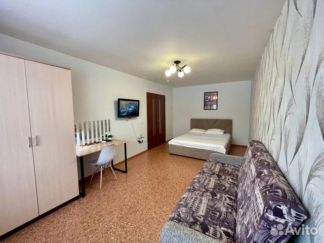 

1-к. квартира, 38 м², 2 кровати