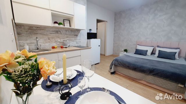 

Квартира-студия, 26 м², 1 кровать