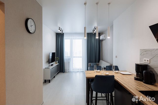 

1-к. квартира, 45 м², 2 кровати