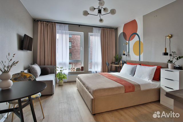 

Квартира-студия, 24 м², 1 кровать