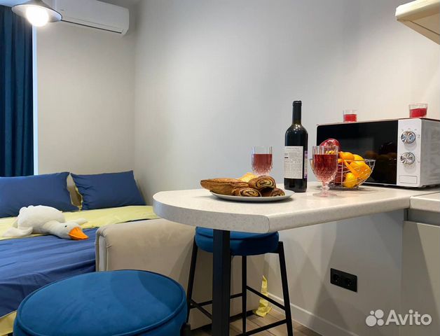 

Квартира-студия, 24 м², 2 кровати