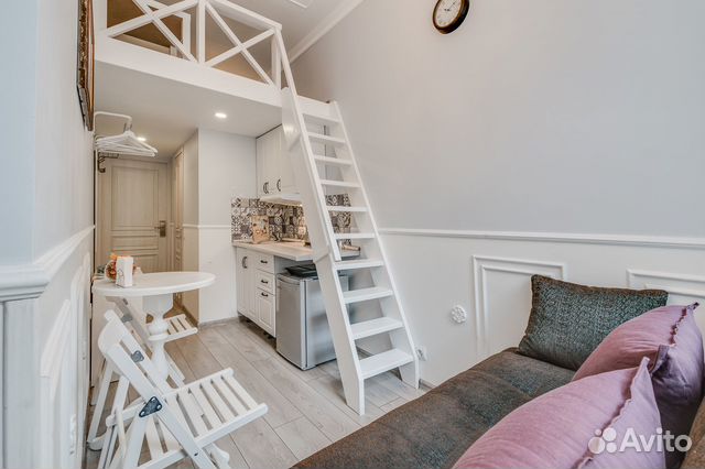 

Квартира-студия, 11 м², 2 кровати